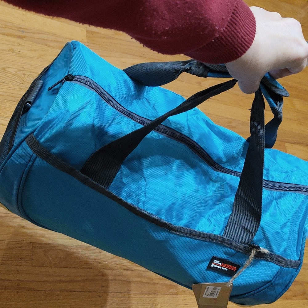Blue Duffel Bag